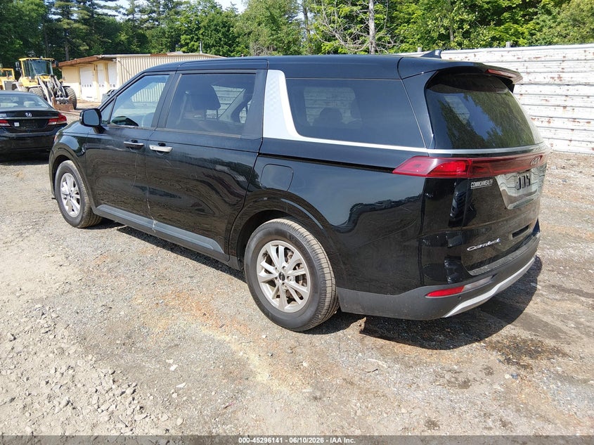 Vin: kndnb4h36n6161673, lot: 45793997, kia carnival mpv lx seat package 20223