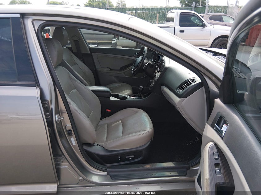 2012 Kia Optima 2.4 Ex grey Lot 111045296146 Vin 5XXGN4A70CG081068