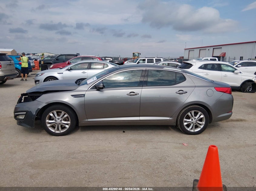 2012 Kia Optima 2.4 Ex grey Lot 111045296146 Vin 5XXGN4A70CG081068