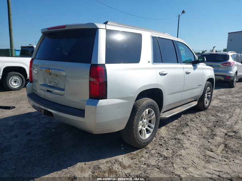 Vin: 1gnscbkcxfr167075, lot: 45794010, chevrolet tahoe lt 20154