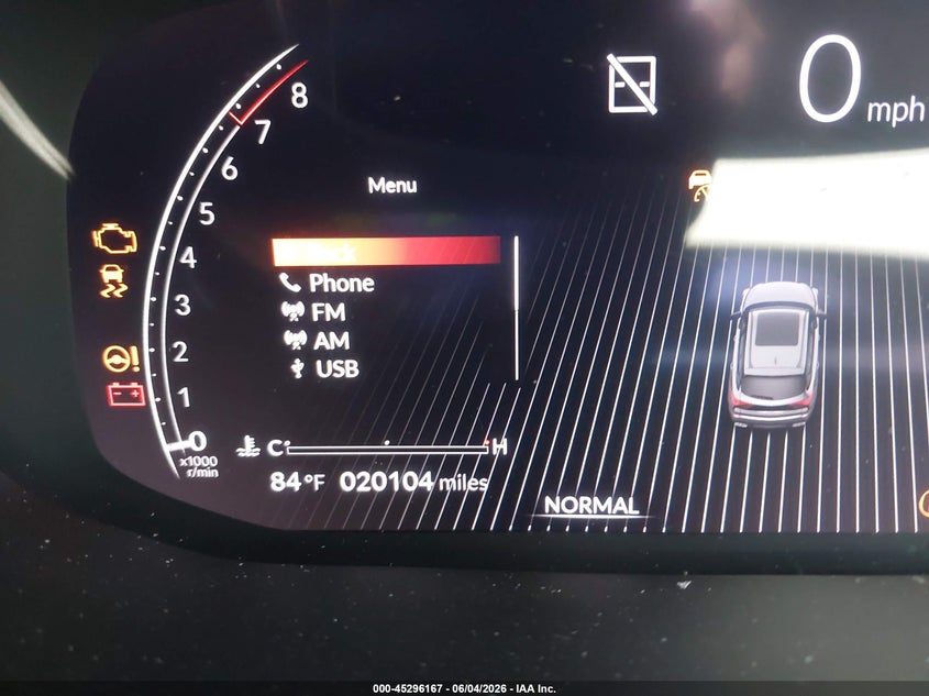 2025 Acura Mdx Technology Package VIN: 5J8YE1H40SL013884 Lot: 45296167