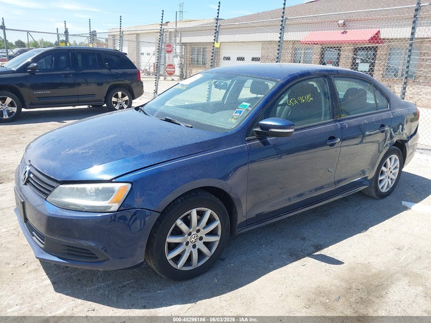 Vin: 3vwdz7aj1bm320108, lot: 45794042, volkswagen jetta 2.5l se 20112