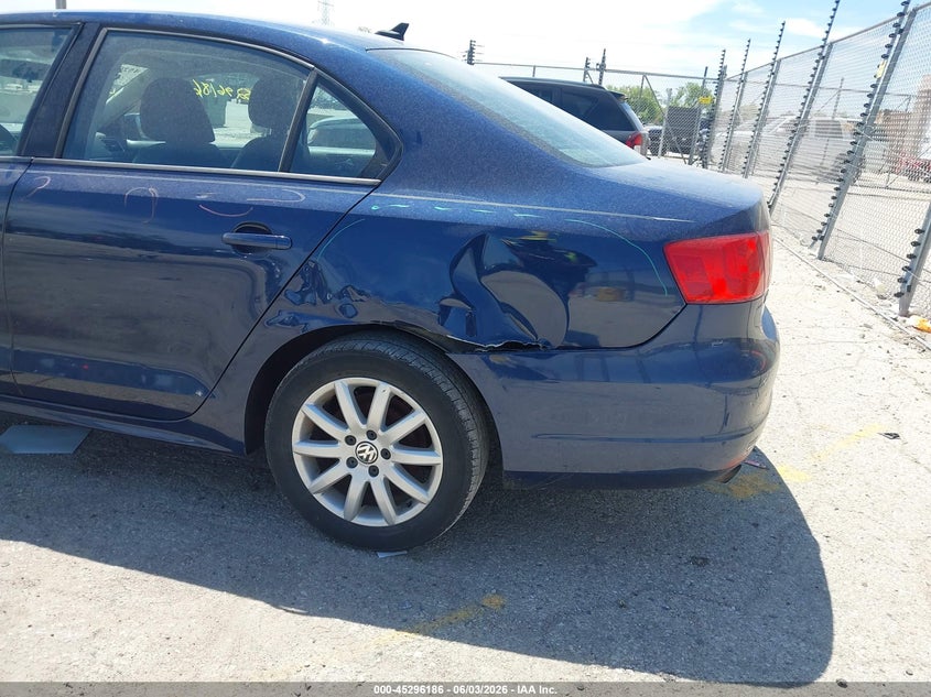 2011 Volkswagen Jetta 2.5L Se VIN: 3VWDZ7AJ1BM320108 Lot: 45296186