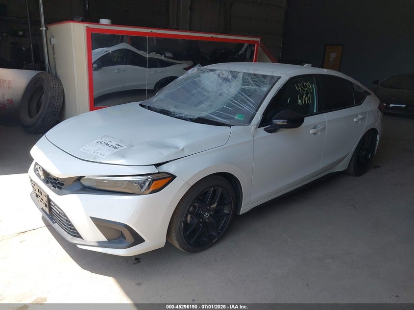 2022 Honda Civic Sport 19XFL2H87NE014421 photo 1