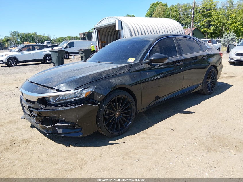 Vin: 1hgcv1f10ja238125, lot: 45794047, honda accord lx 20182