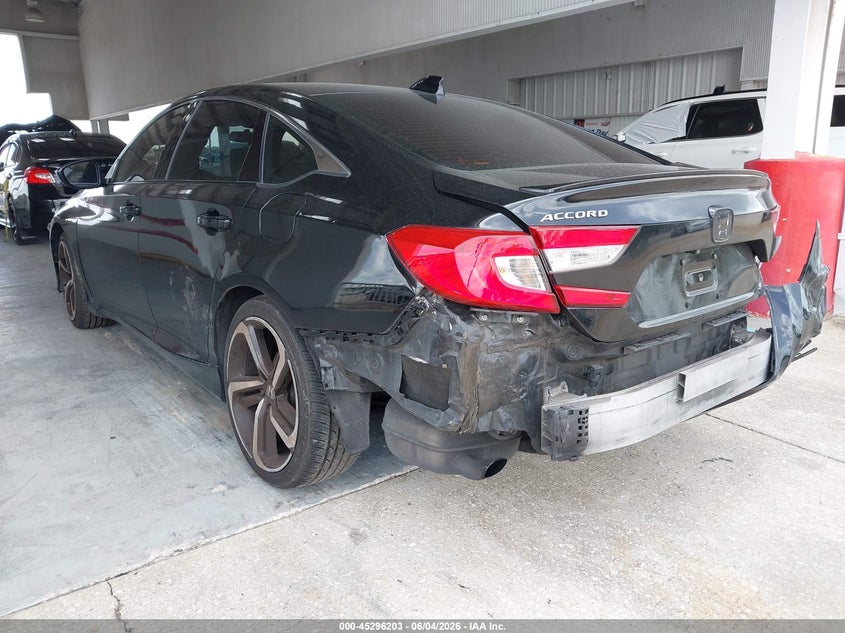 Vin: 1hgcv1f39ja068090, lot: 45794059, honda accord sport 20183