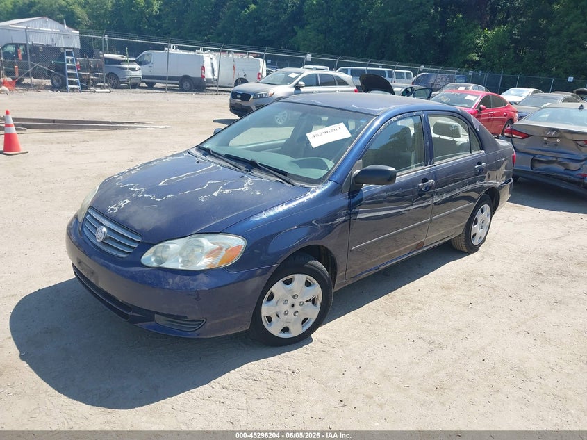 2004 Toyota Corolla Ce JTDBR32E340052754 photo 1