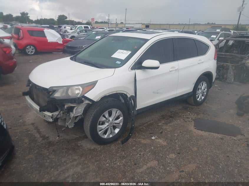 Vin: 5j6rm3h58dl037292, lot: 45794079, honda cr-v ex 20132