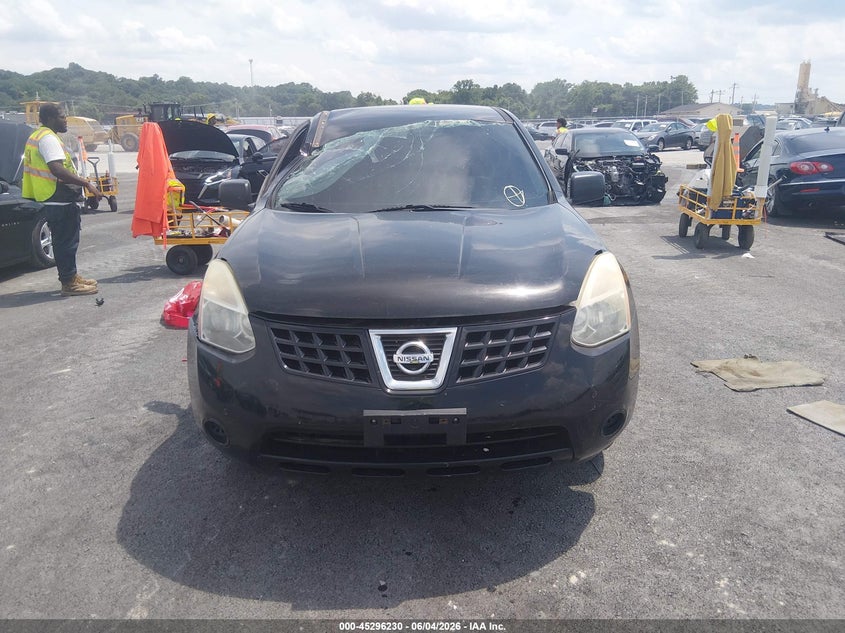 2008 Nissan Rogue S VIN: JN8AS58V68W141194 Lot: 45296230