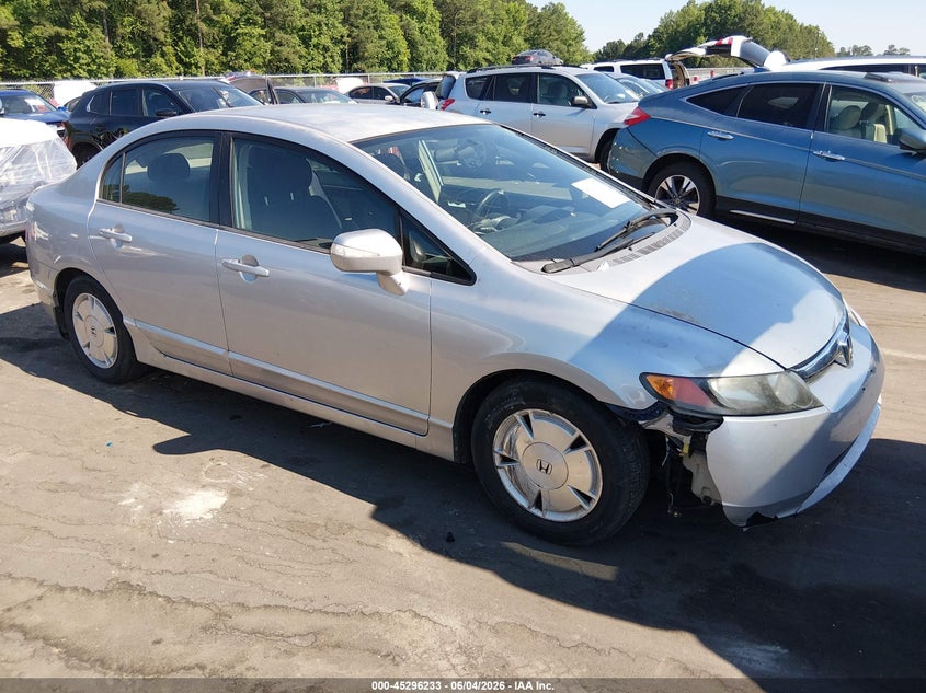 2006 Honda Civic Hybrid VIN: JHMFA36226S026449 Lot: 45296233