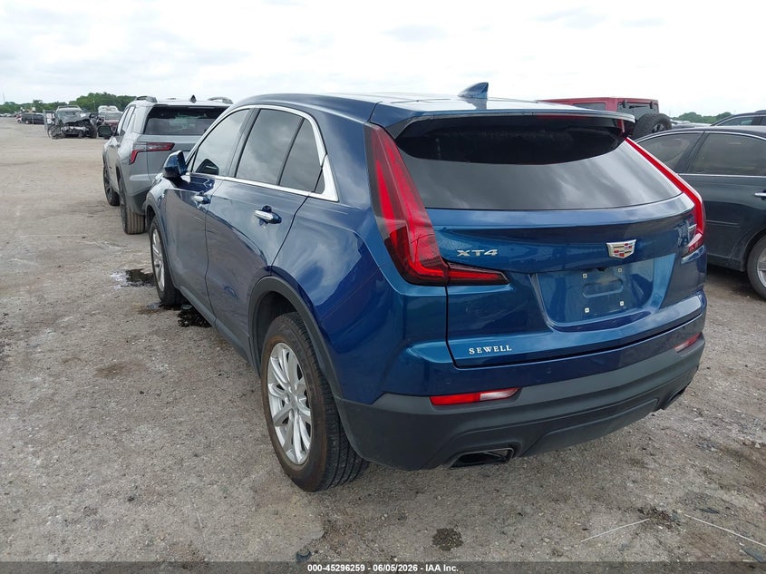 Vin: 1gyazar48kf143827, lot: 45794115, cadillac xt4 luxury 20193