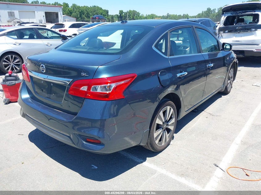 Vin: 3n1ab7ap5hy205241, lot: 45794155, nissan sentra sl 20174