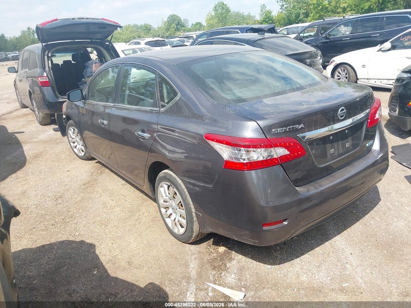 Vin: 3n1ab7ap9el695952, lot: 45794178, nissan sentra s 20143