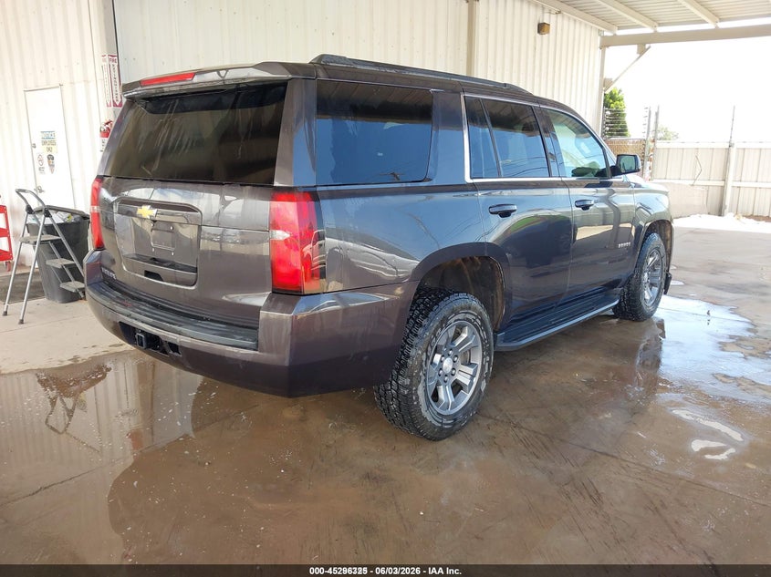2018 CHEVROLET TAHOE auction photo 4