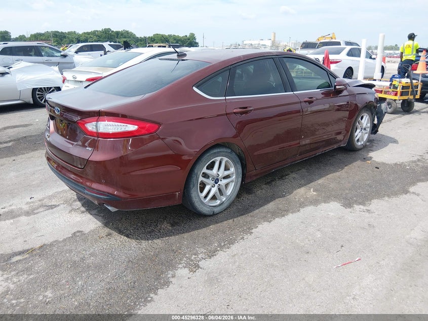 Vin: 3fa6p0h73gr289236, lot: 45794184, ford fusion se 20164