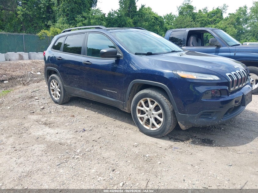 Vin: 1c4pjmas1gw226929, lot: 45794211, jeep cherokee sport 2016 img_1