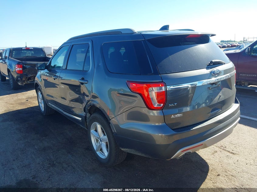 2017 Ford Explorer Xlt VIN: 1FM5K8D81HGB41348 Lot: 45296367