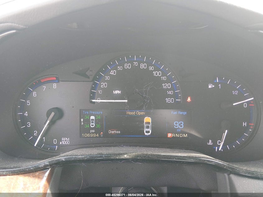 2015 Cadillac Cts Luxury VIN: 1G6AX5SX9F0105140 Lot: 45296371