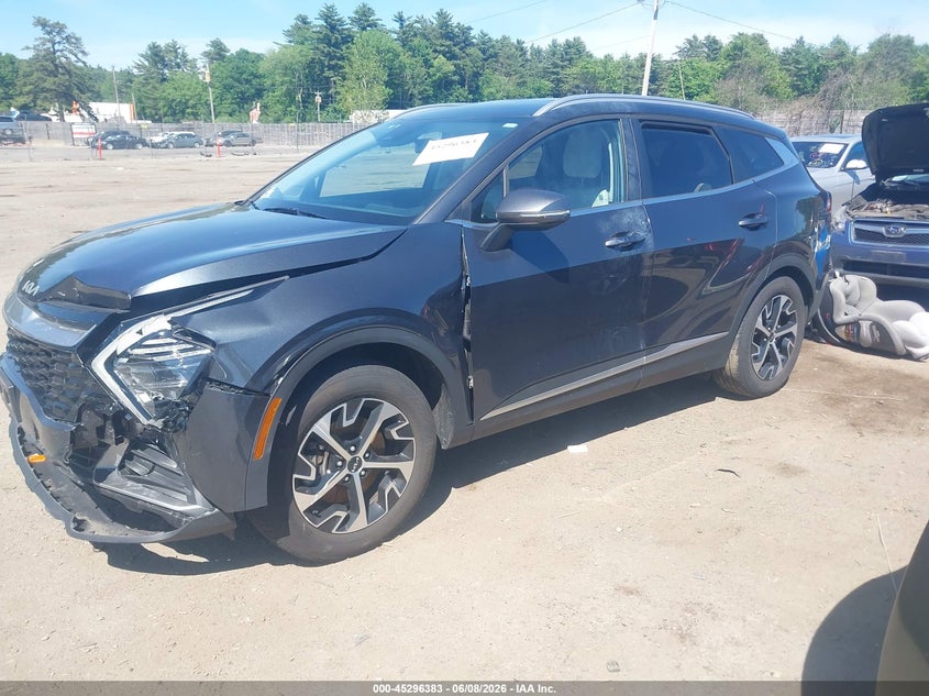 Vin: 5xyk3cdf3sg244898, lot: 45794239, kia sportage ex 20252