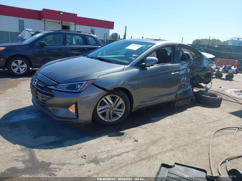 Vin: 5npd84lf7kh492467, lot: 45794249, hyundai elantra value edition 20192