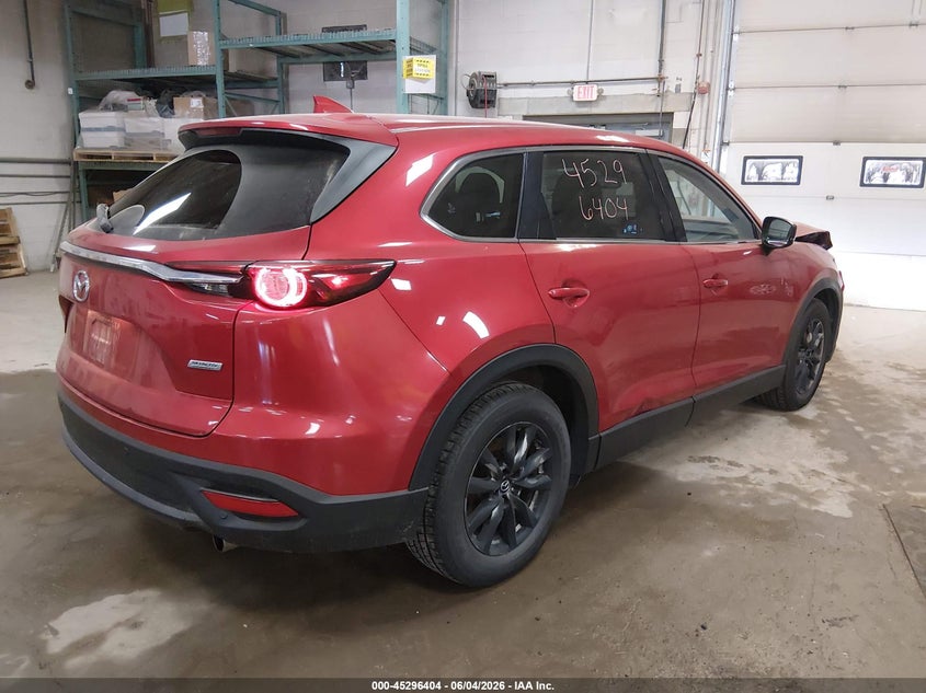 Vin: jm3tcbcyxg0110590, lot: 45794260, mazda cx-9 touring 20164