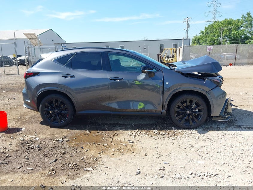 2025 Lexus Nx 350 F Sport Handling VIN: 2T2KGCEZ9SC061655 Lot: 45296411