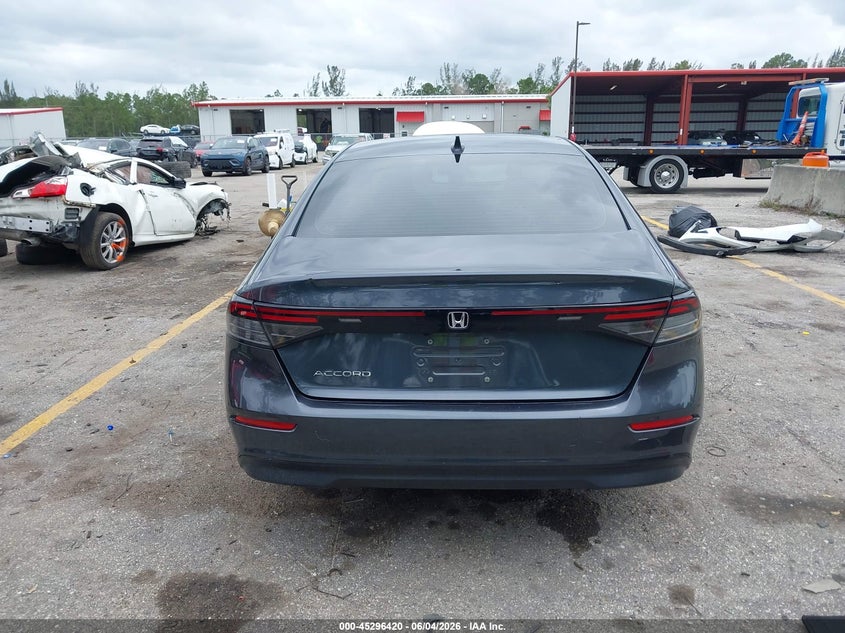 2023 Honda Accord Lx VIN: 1HGCY1F28PA004341 Lot: 45296420
