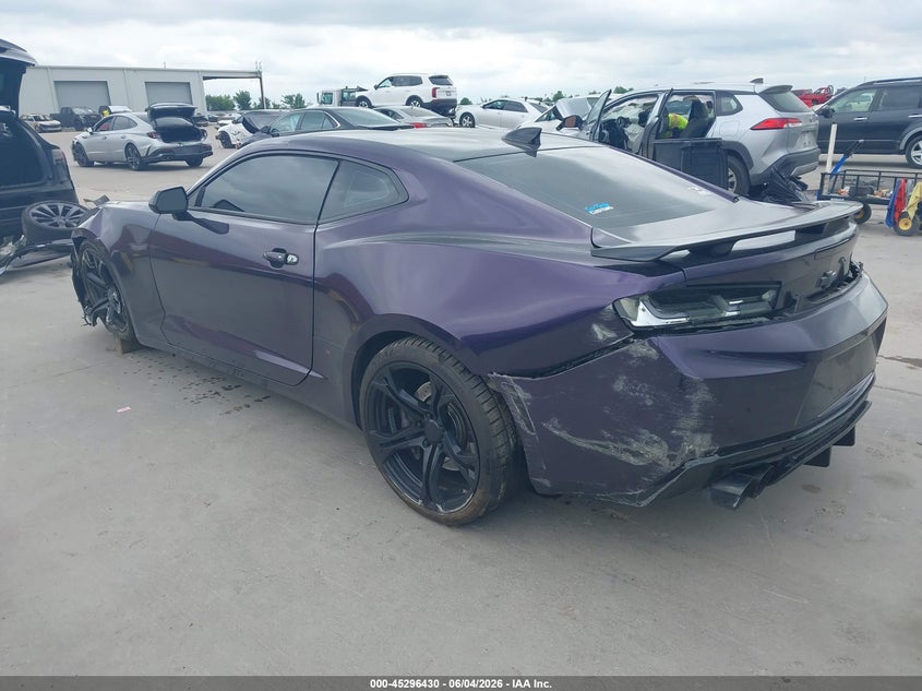 Vin: 1g1fh1r73j0185583, lot: 45794286, chevrolet camaro 2ss 20183