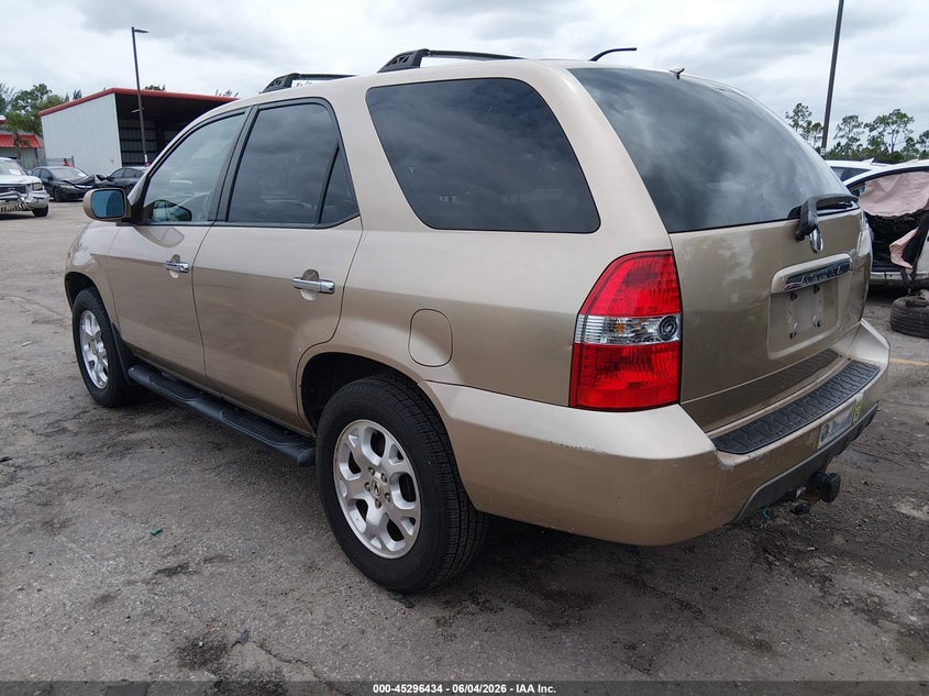 2001 Acura Mdx VIN: 2HNYD18631H503468 Lot: 45296434