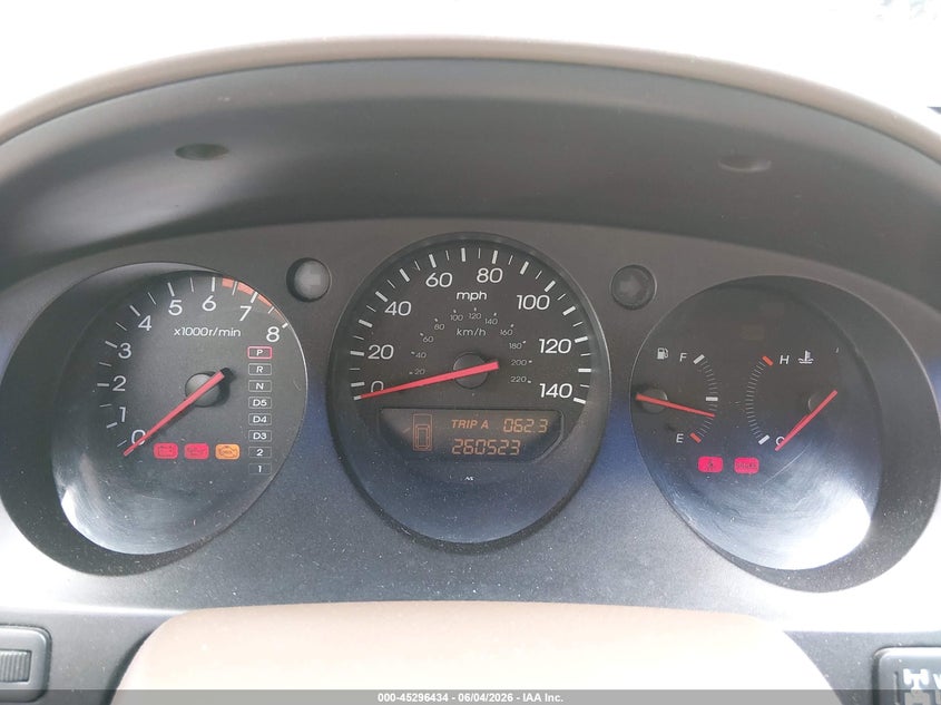 2001 Acura Mdx VIN: 2HNYD18631H503468 Lot: 45296434