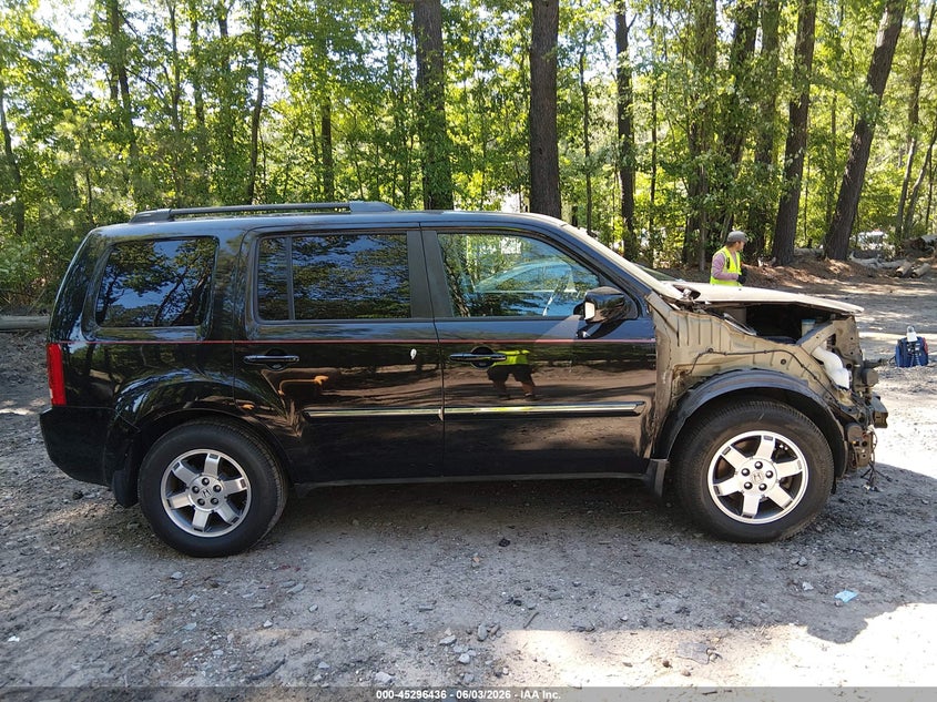 2011 Honda Pilot Touring VIN: 5FNYF4H9XBB090516 Lot: 45296436