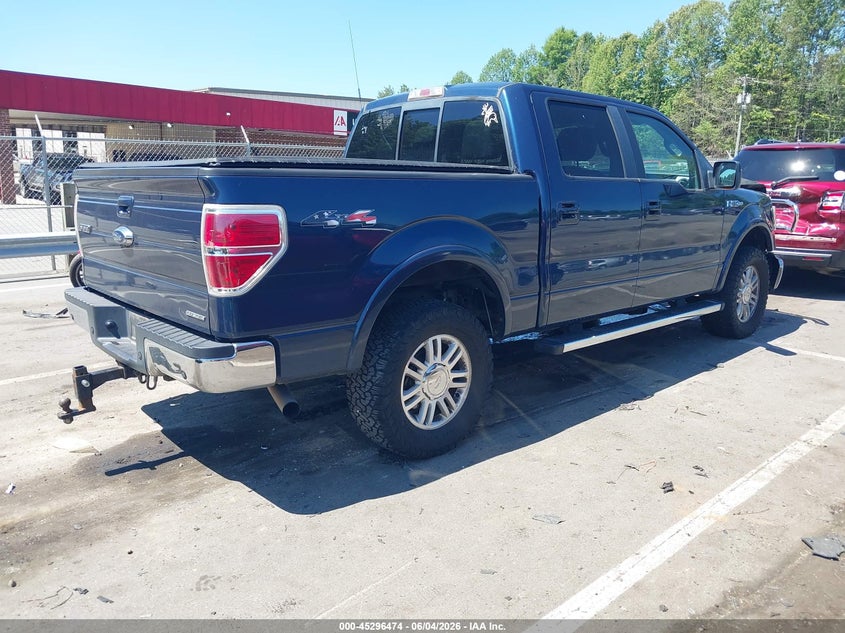 Vin: 1ftfw1ef8dfa20964, lot: 45794330, ford f-150 lariat 20134