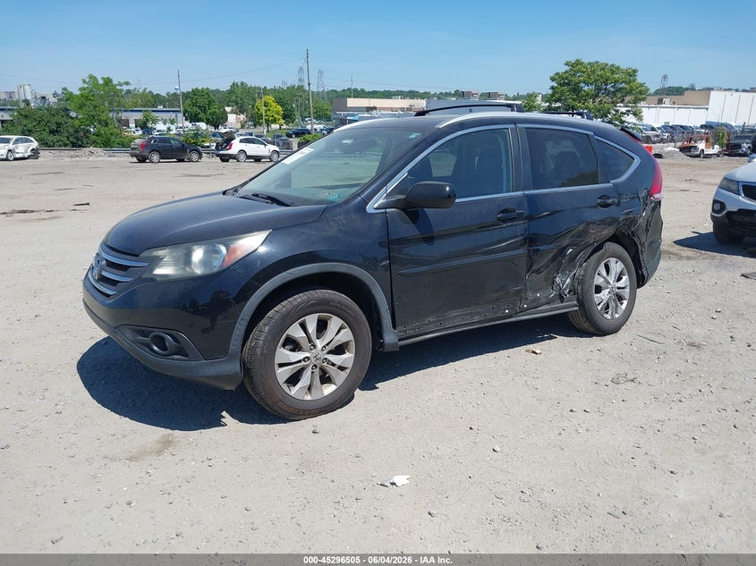 Vin: 2hkrm4h77eh617068, lot: 45794361, honda cr-v ex-l 20142