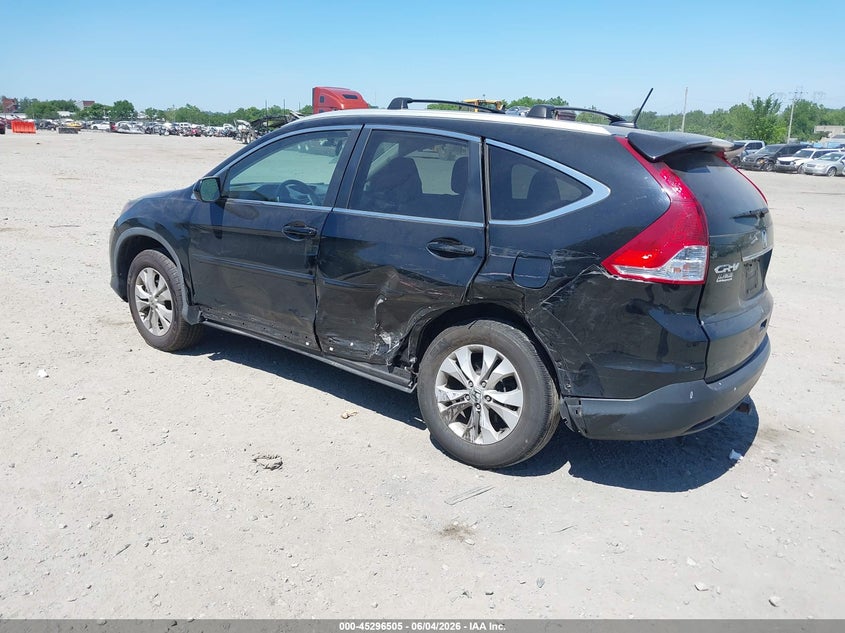 Vin: 2hkrm4h77eh617068, lot: 45794361, honda cr-v ex-l 20143