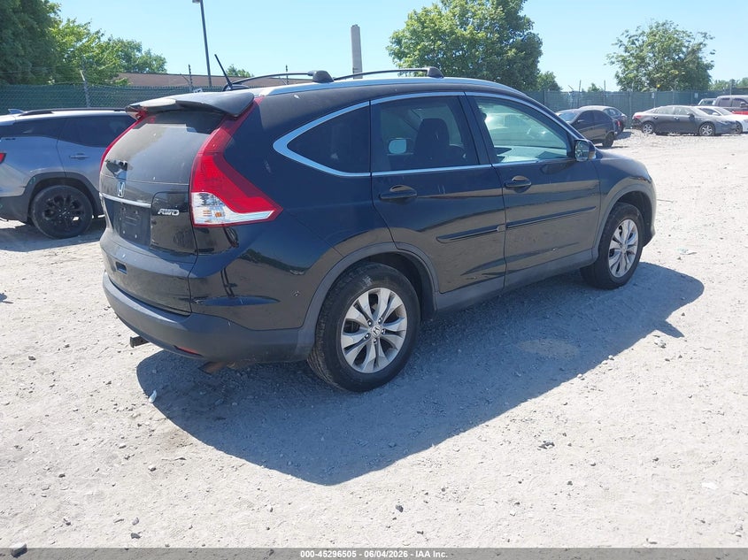 Vin: 2hkrm4h77eh617068, lot: 45794361, honda cr-v ex-l 20144