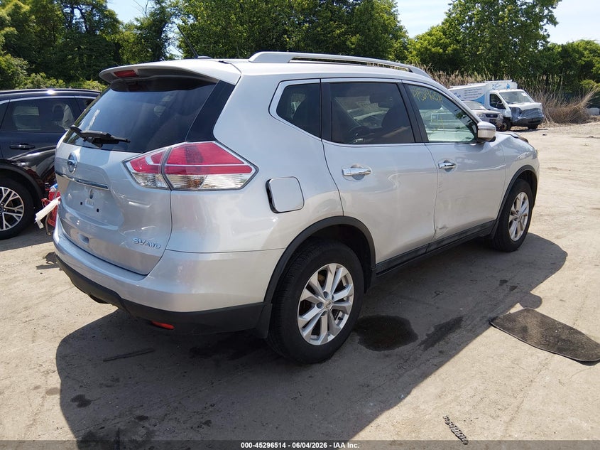 2016 NISSAN ROGUE auction photo 4