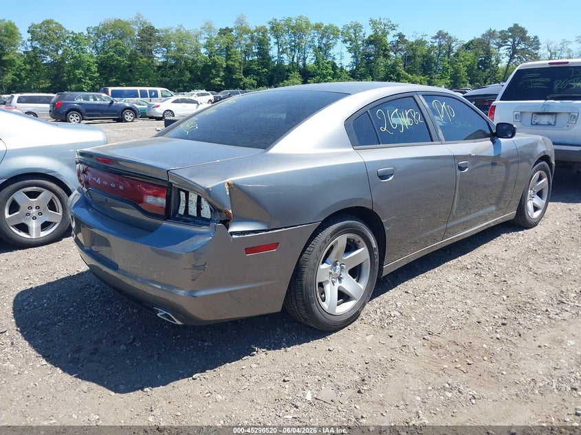 Vin: 2c3cdxag1ch145199, lot: 45794376, dodge charger police 20124