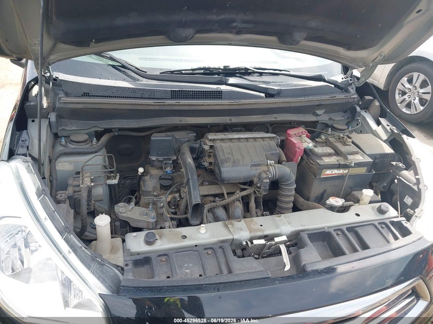 2019 MITSUBISHI MIRAGE SEDAN 1.2L I-3 DOHC, VVT, 78HP