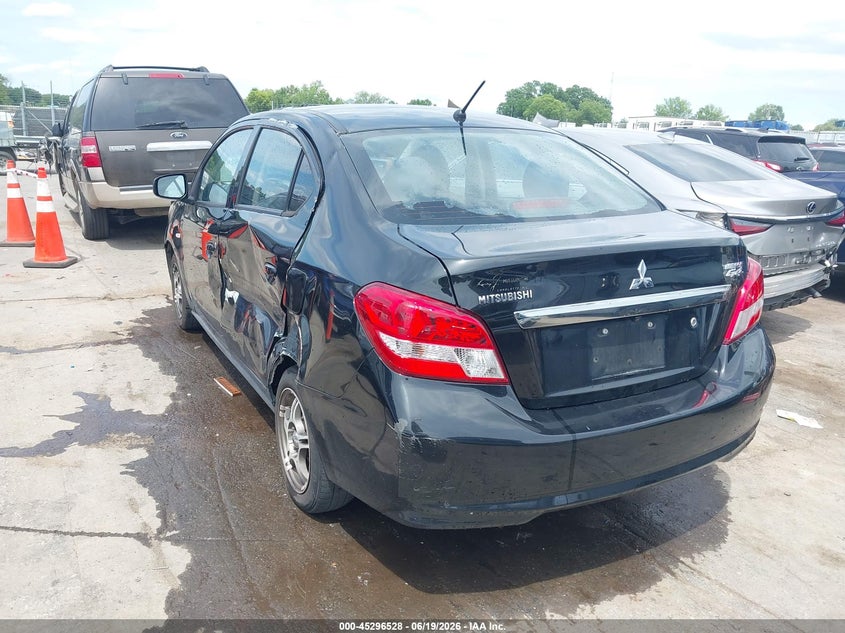 2019 MITSUBISHI MIRAGE SEDAN 1.2L I-3 DOHC, VVT, 78HP