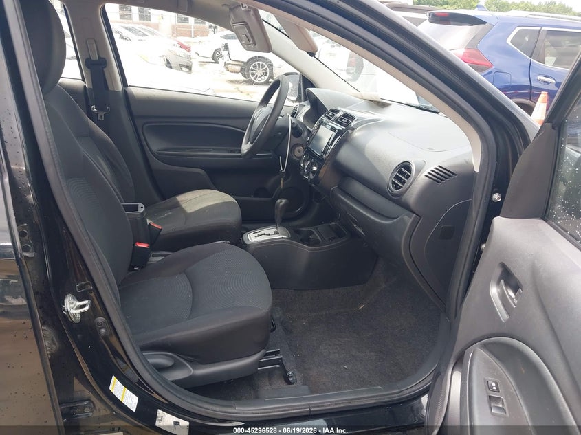 2019 MITSUBISHI MIRAGE SEDAN 1.2L I-3 DOHC, VVT, 78HP