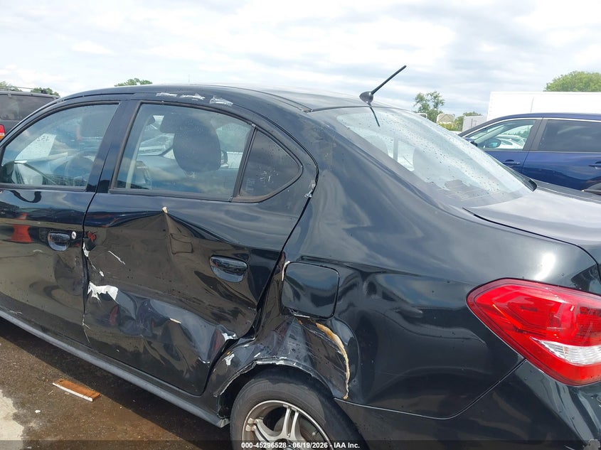 2019 MITSUBISHI MIRAGE SEDAN 1.2L I-3 DOHC, VVT, 78HP