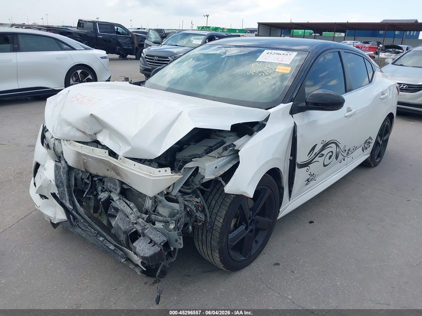 Vin: 3n1ab8dv5py279838, lot: 45794413, nissan sentra sr xtronic cvt 20232