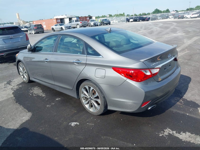 Vin: 5npec4ac7eh824701, lot: 45794426, hyundai sonata se 20143