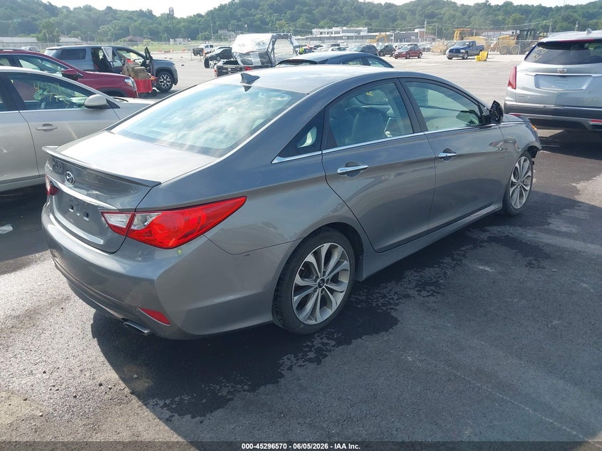 Vin: 5npec4ac7eh824701, lot: 45794426, hyundai sonata se 20144