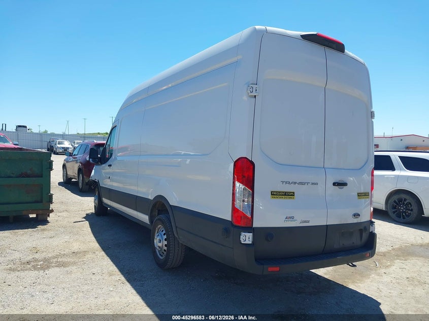 Vin: 1ftbw3ug3ska63116, lot: 45794439, ford transit-350 cargo van 20253