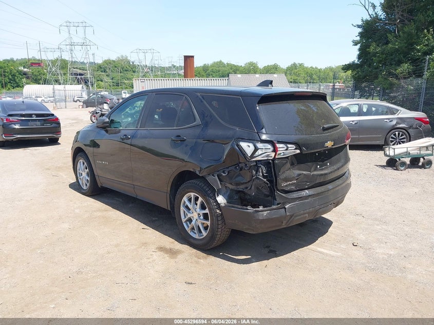 2022 Chevrolet Equinox Awd Ls VIN: 2GNAXSEVXN6155838 Lot: 45296594