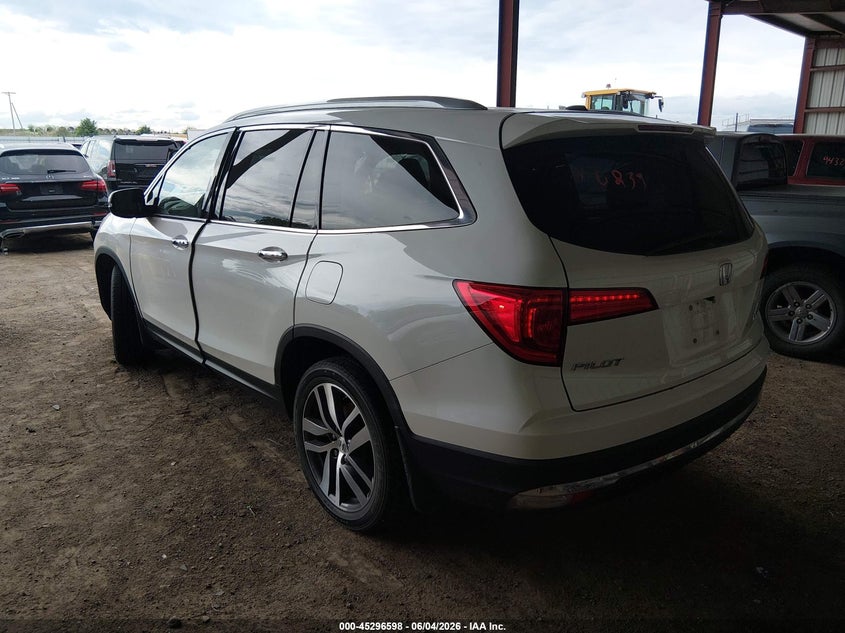 Vin: 5fnyf6h06jb049554, lot: 45794454, honda pilot elite 20183