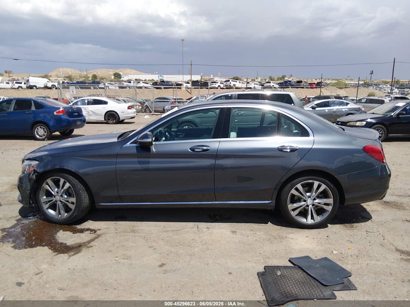 2015 Mercedes-Benz C 300 Luxury 4Matic VIN: 55SWF4KB9FU082785 Lot: 45296623