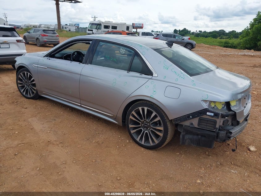Vin: 1ln6l9pkxl5605577, lot: 45794495, lincoln continental standard 20203