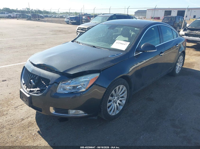 Vin: 2g4gs5ev4d9123592, lot: 45794503, buick regal turbo - premium 1 20132